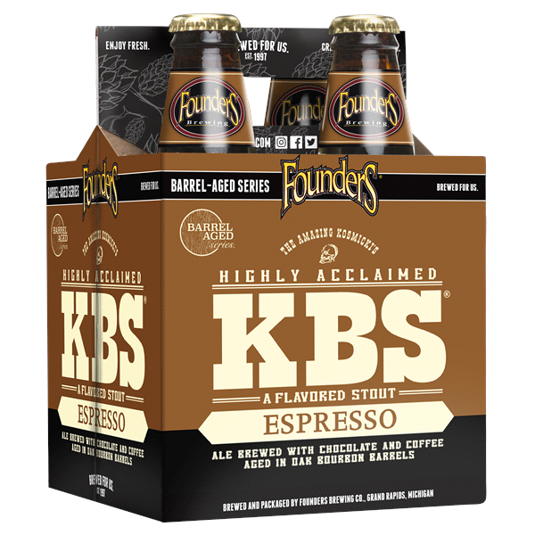 slide 1 of 1, Founders Brewing Co. Founders Brewing Company KBS Espresso, 4 ct; 12 oz