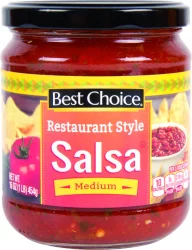 Best Choice Medium Restaurant Style Salsa