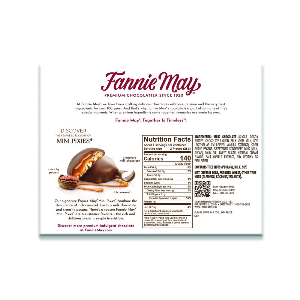 slide 2 of 3, Fannie May Mini Pixies Box, 7.16 oz