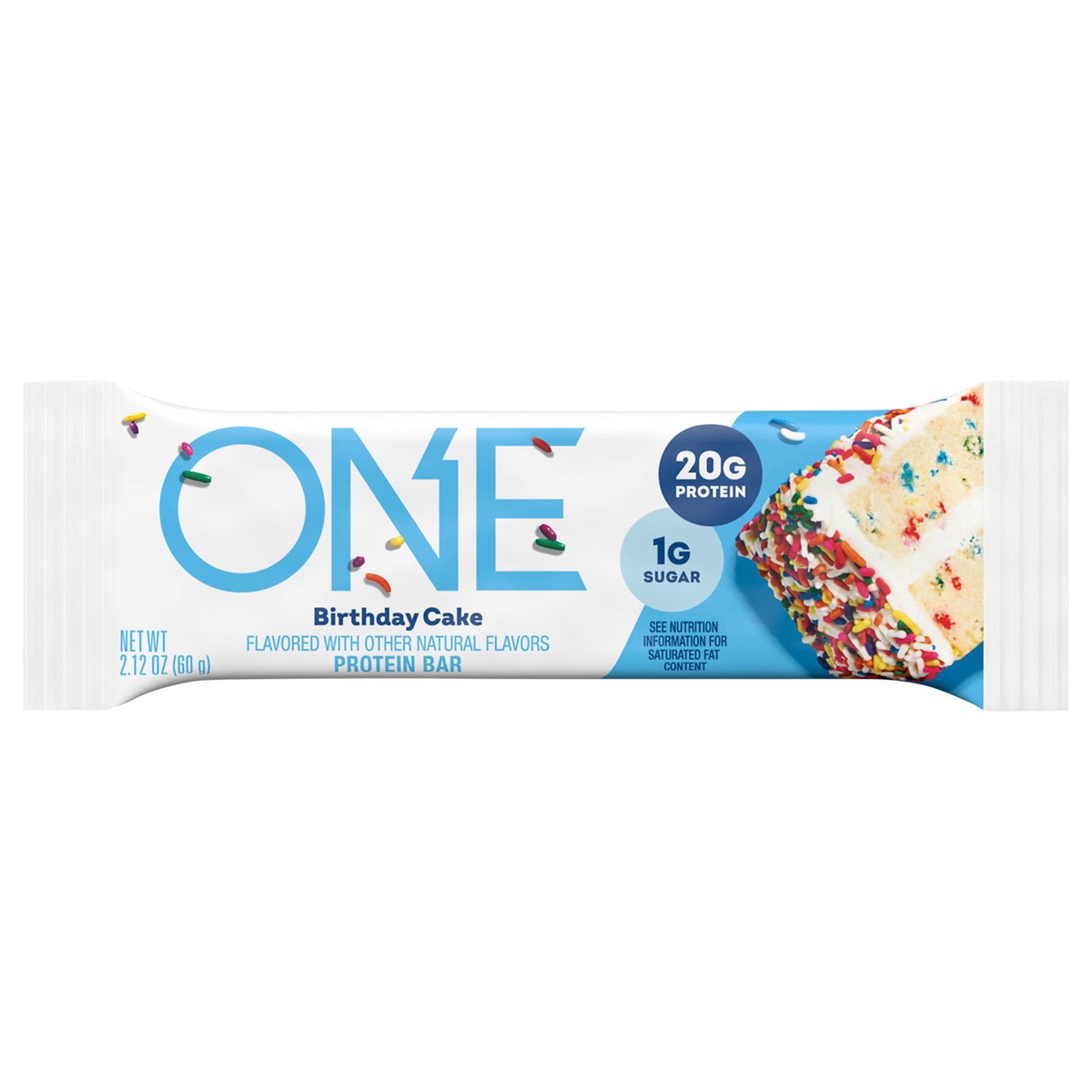 slide 1 of 12, ONE Birthday Cake Flavored Protein Bar, 2.12 oz, 2.12 oz