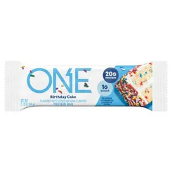 One Bar Birthday Cake Flavored Protein Bar, 2.12 oz