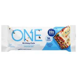 One Bar Birthday Cake Flavored Protein Bar, 2.12 oz