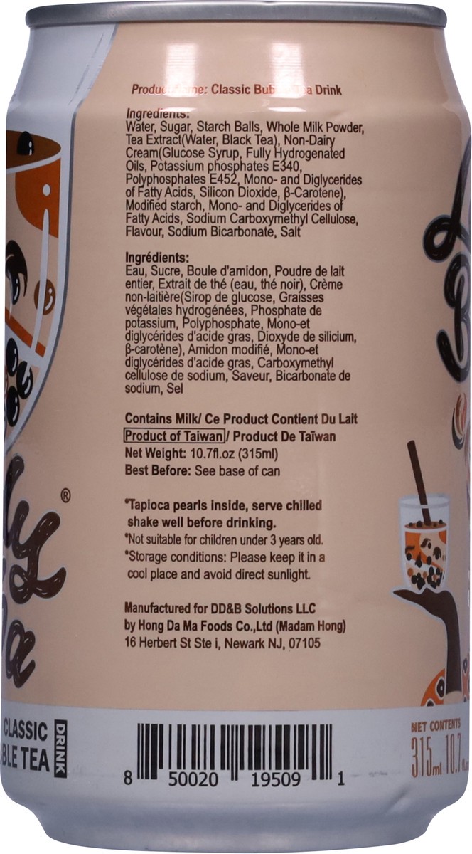 slide 14 of 14, Lady Boba Classic Bubble Tea Drink 10.7 fl oz, 10.7 fl oz