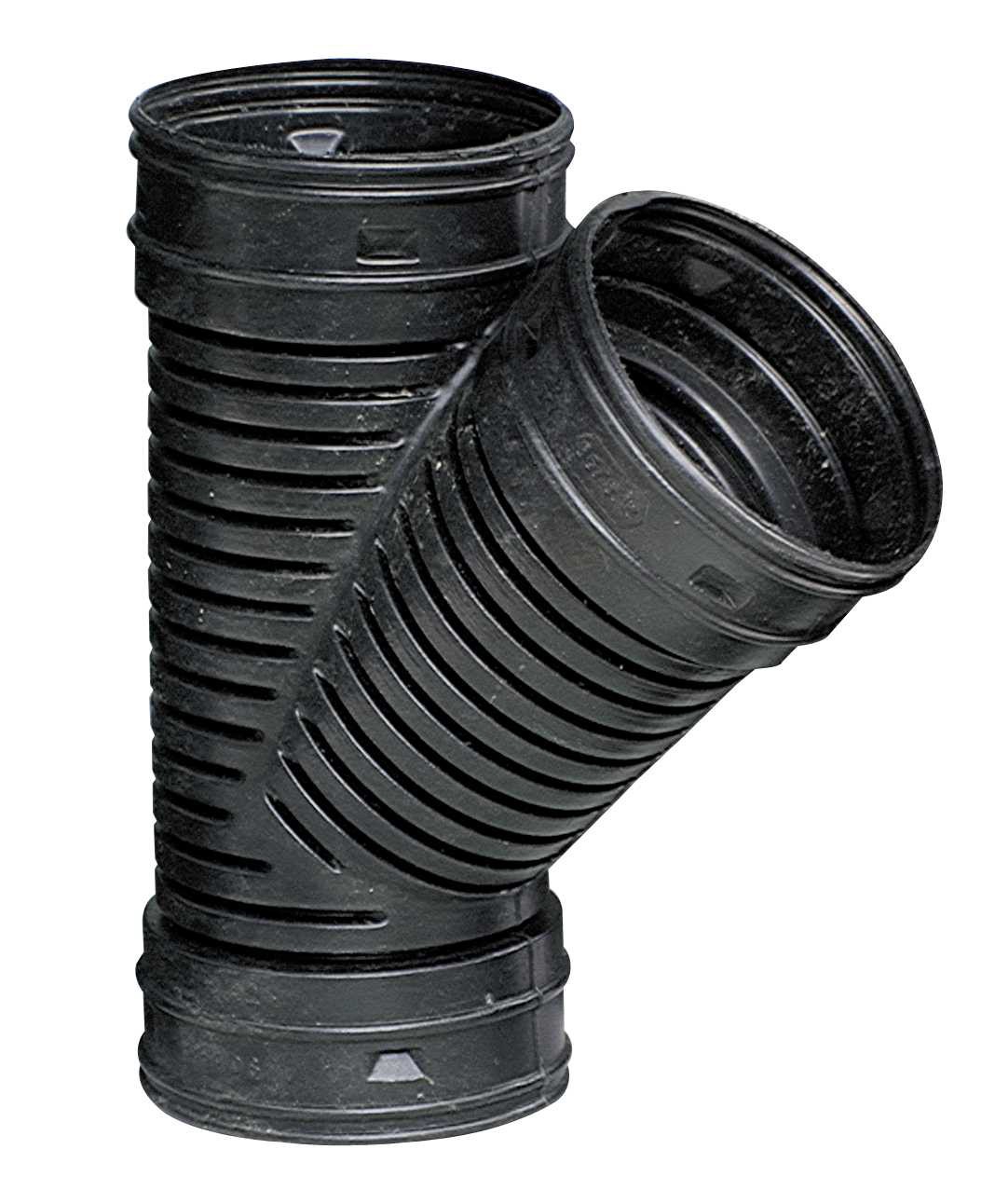 slide 1 of 6, ADS 4-in x 4-in Corrugated Wye Fittings, 1 ct