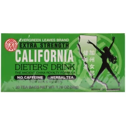 Evergreen Leaves Brand Extra Strength California Dieters' Drink - 20 ct; 1.76 oz