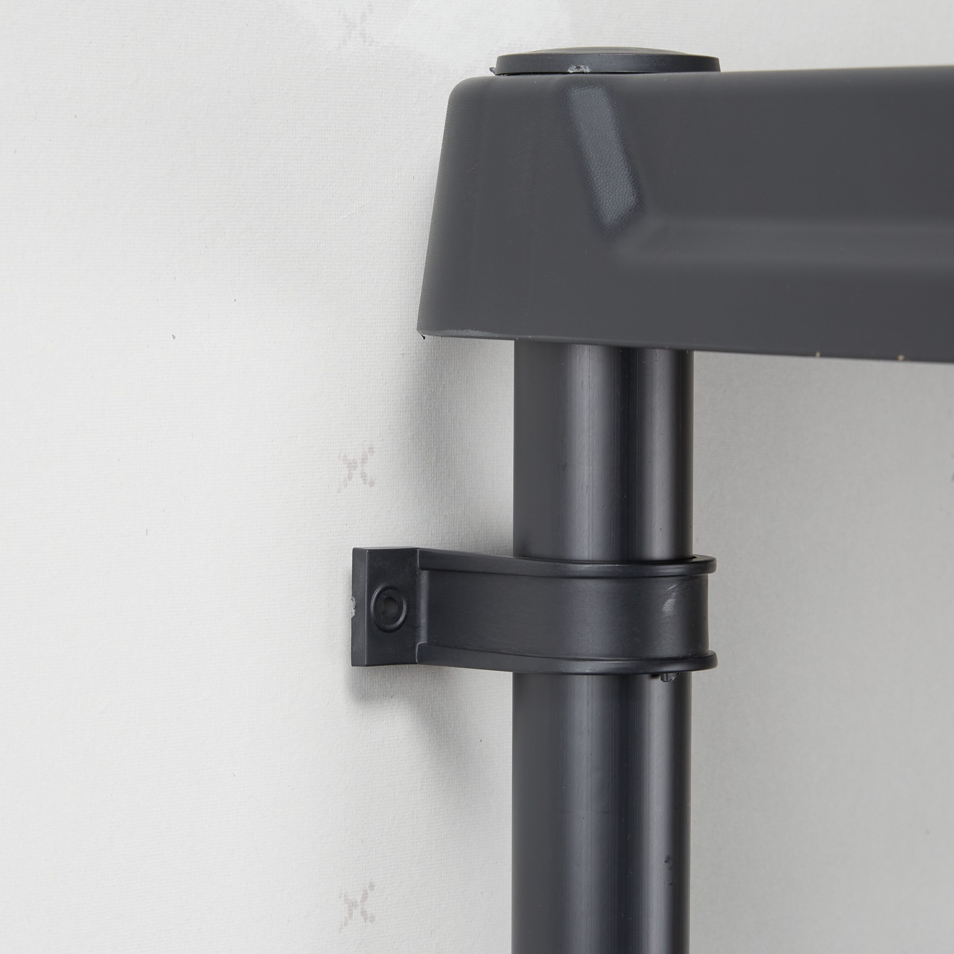 slide 2 of 6, Project Source 5 -Tier Heavy Duty Black Plastic Utility shelving unit ( 36-in W x 24-in D x 72-in H ), 1 ct