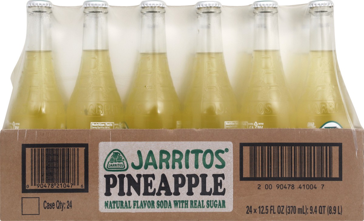 slide 5 of 11, Jarritos Pineapple Soda - 24 ct; 12.5 oz - 24 ct; 12.5 oz, 24 ct; 12.5 oz
