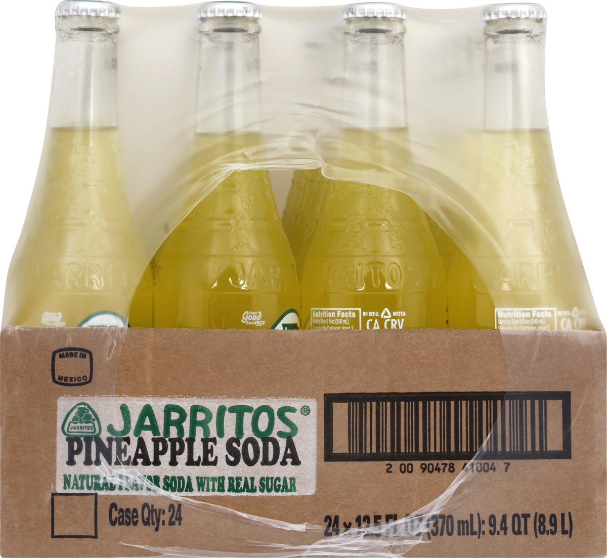 slide 11 of 11, Jarritos Pineapple Soda - 24 ct; 12.5 oz - 24 ct; 12.5 oz, 24 ct; 12.5 oz