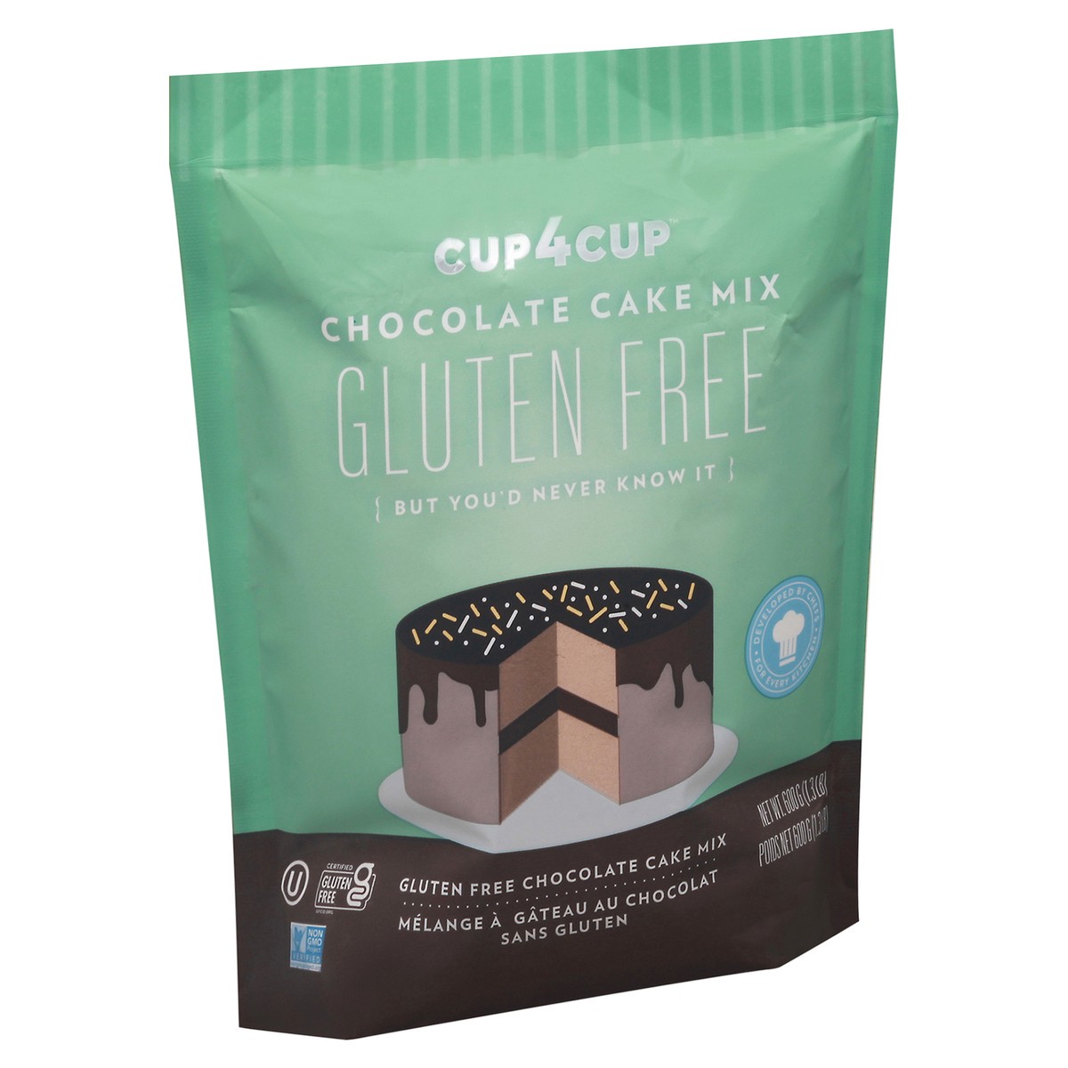 slide 13 of 14, Cup4Cup Gluten Free Chocolate Cake Mix, 21.2 oz