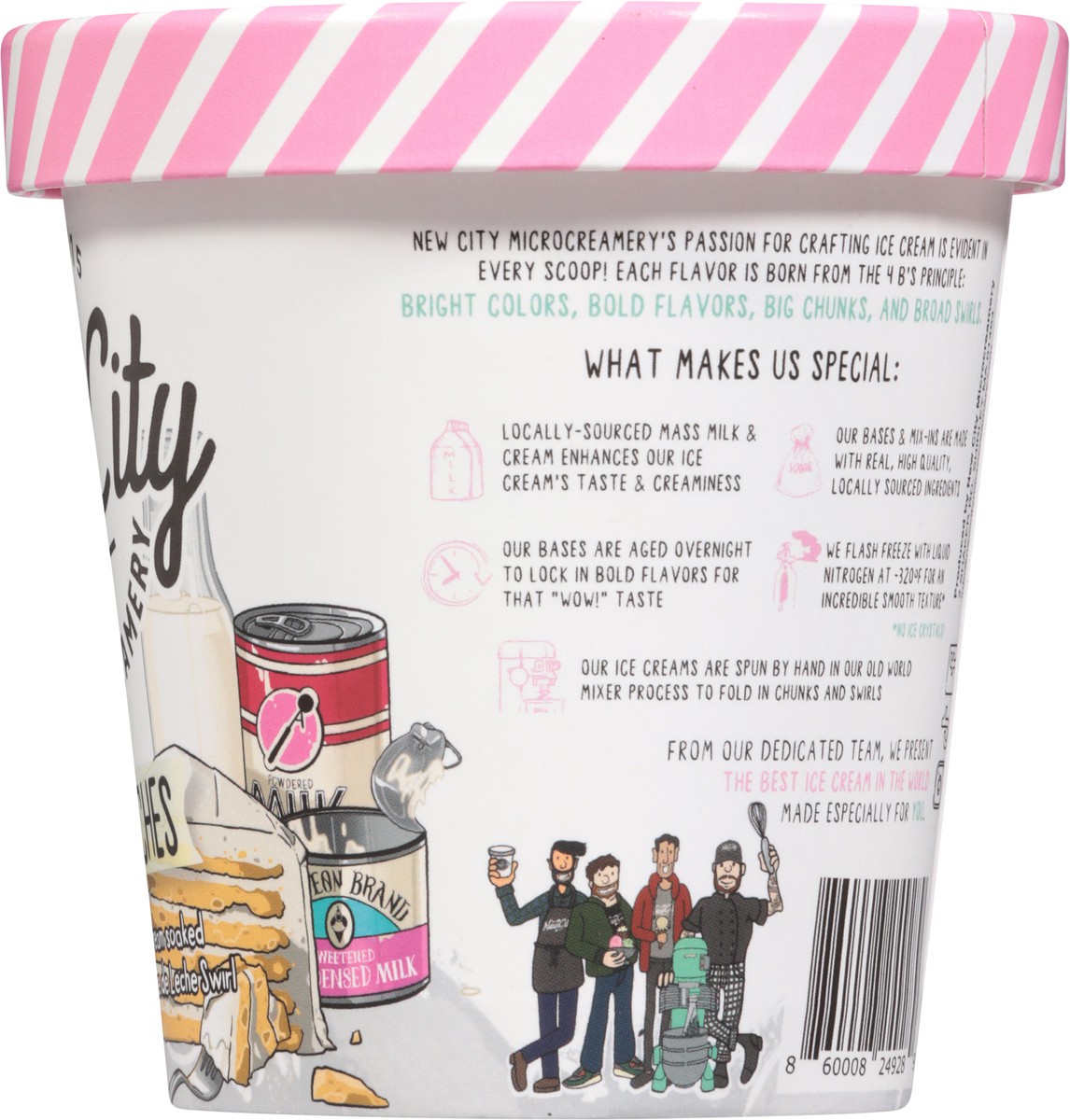 slide 6 of 15, New City Microcreamery Tres Leches Ice Cream 14 fl oz, 14 fl oz