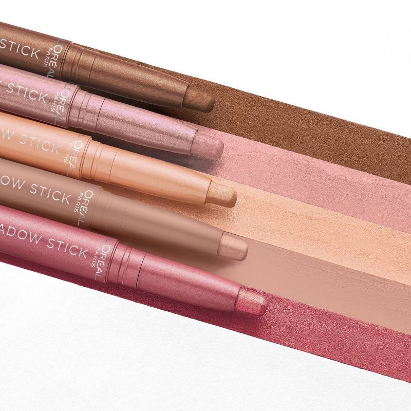 slide 5 of 9, L'Oreal Paris Le Shadow Stick Blendable Cream Eyeshadow Stick - Cloudy Rose- 0.05 oz, 0.05 oz