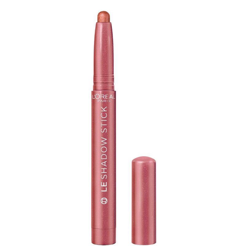 slide 1 of 9, L'Oreal Paris Le Shadow Stick Blendable Cream Eyeshadow Stick - Cloudy Rose- 0.05 oz, 0.05 oz