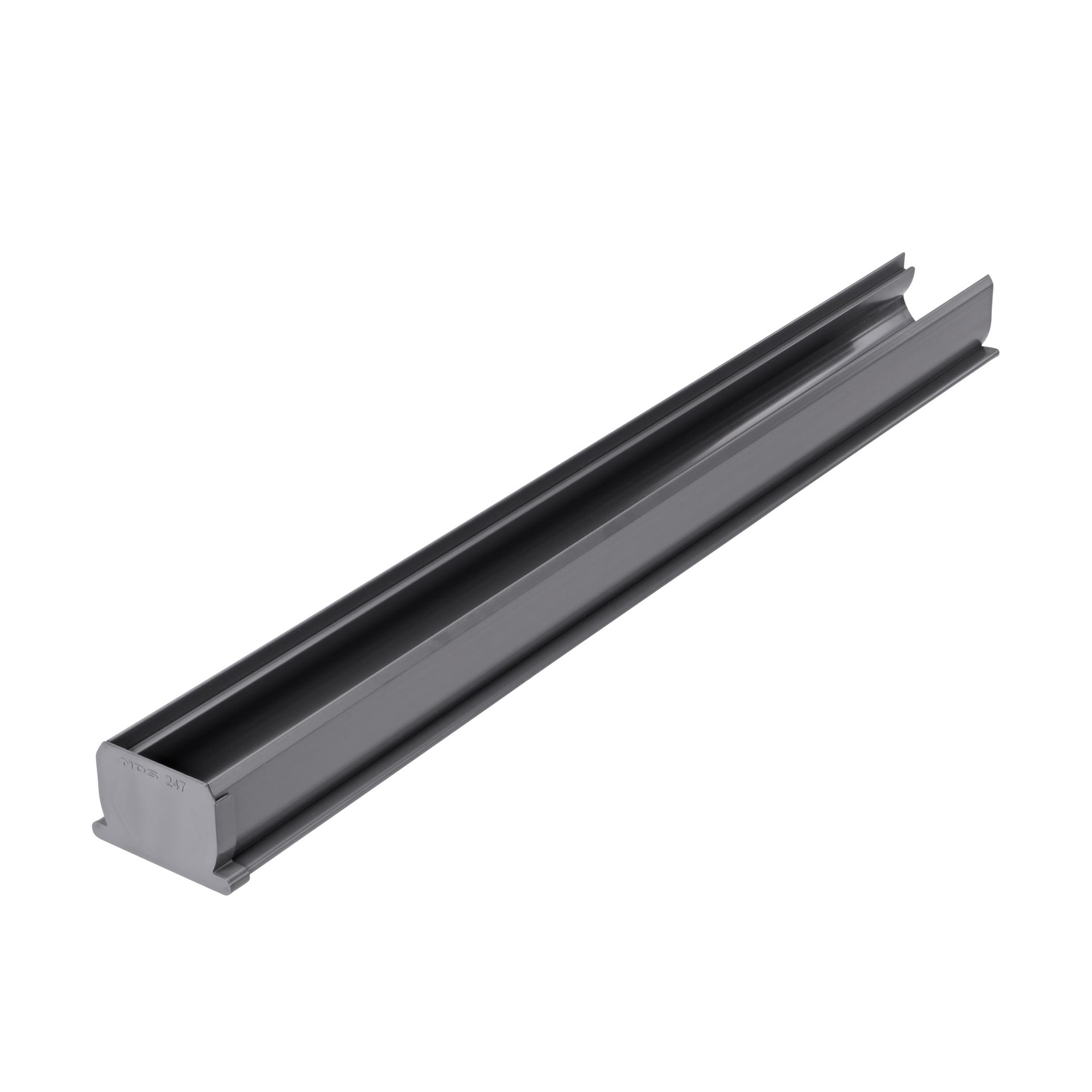 slide 3 of 4, NDS 4 in. Spee-D Channel Drain End Cap, 1 ct