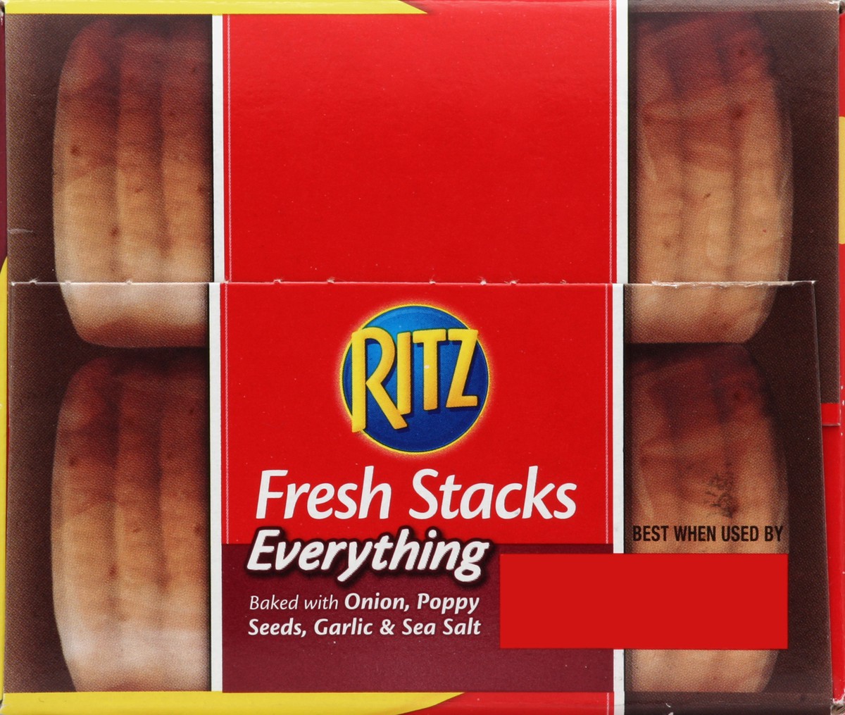 slide 2 of 7, Ritz Crackers Fresh Stacks Everything, 12.8 oz