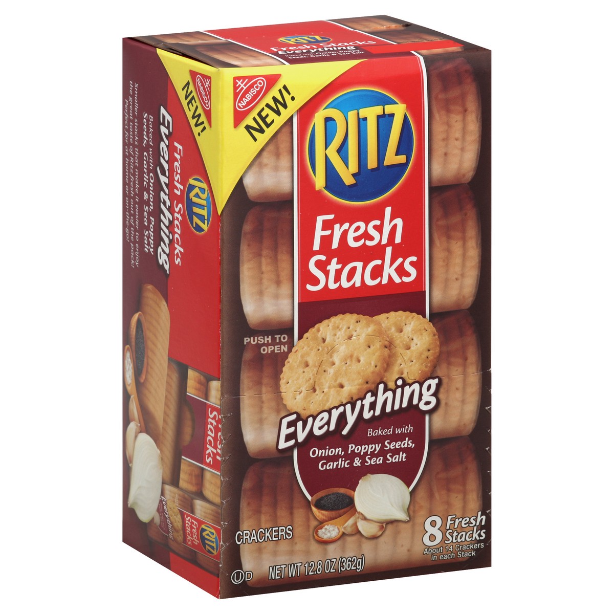 slide 7 of 7, Ritz Crackers Fresh Stacks Everything, 12.8 oz