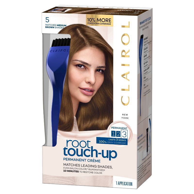slide 4 of 9, Nice 'n Easy Root Touch-Up Permanent Hair Color, 1 ct