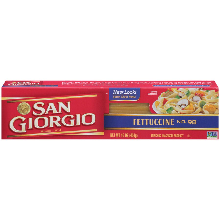 slide 1 of 9, San Giorgio No. 98 Fettuccine 16 oz, 16 oz