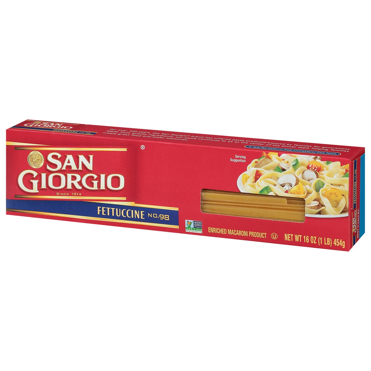 slide 4 of 9, San Giorgio No. 98 Fettuccine 16 oz, 16 oz