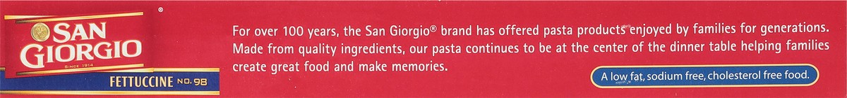 slide 9 of 9, San Giorgio No. 98 Fettuccine 16 oz, 16 oz