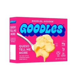 Goodles Deluxe Queso Tell me More White Cheddar Liquid Mac and Cheese - 9oz