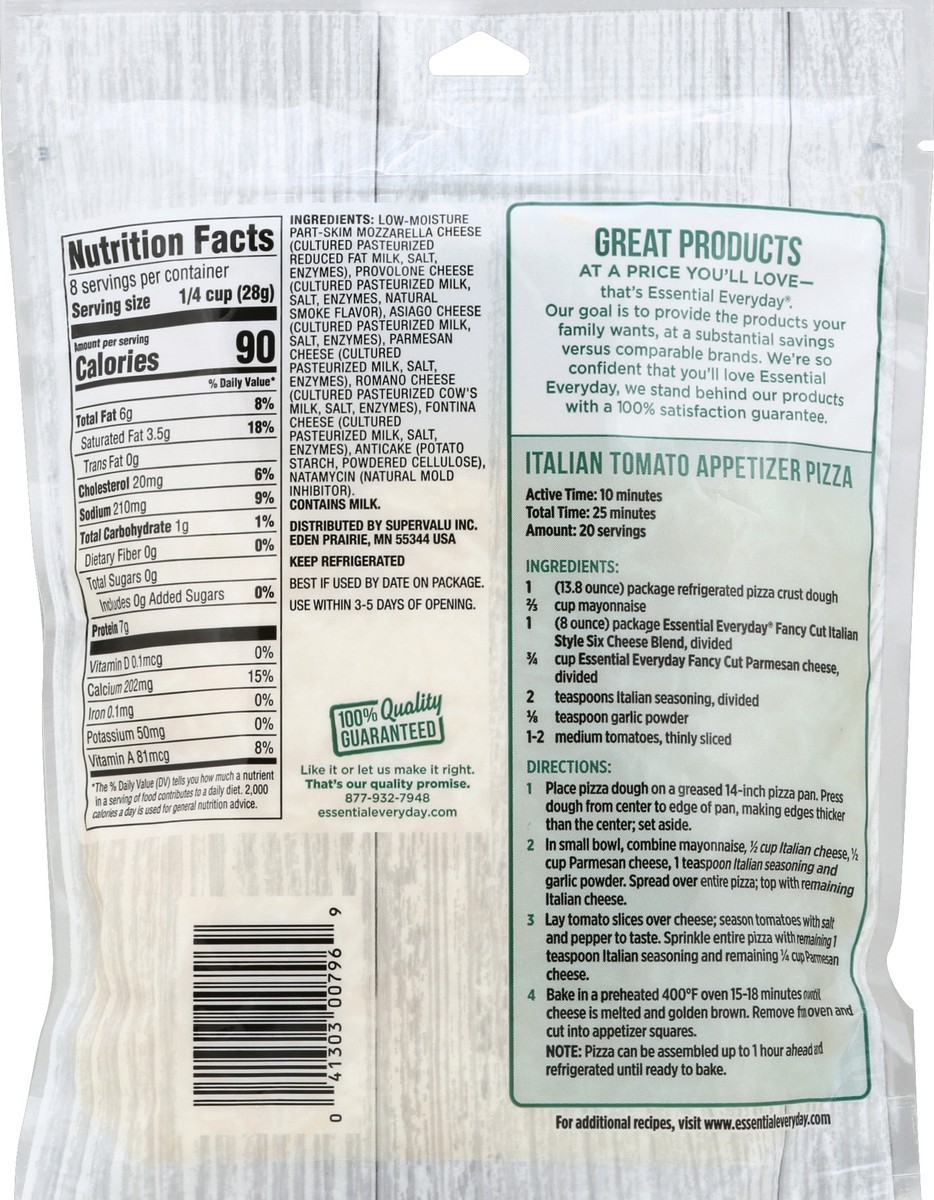 slide 2 of 6, Ee Shred Italian, 1 ct