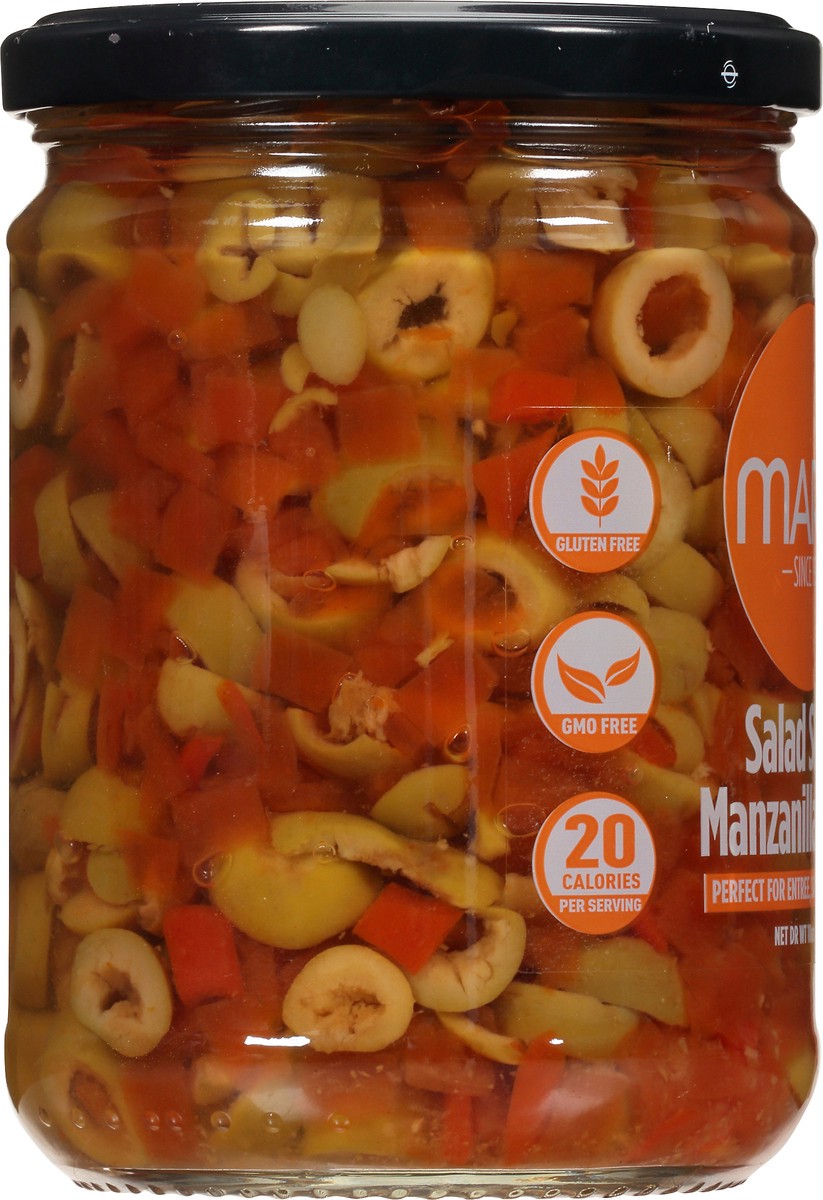 slide 3 of 8, Mario Sliced Salad Olives with Pimiento - 10 oz, 10 oz