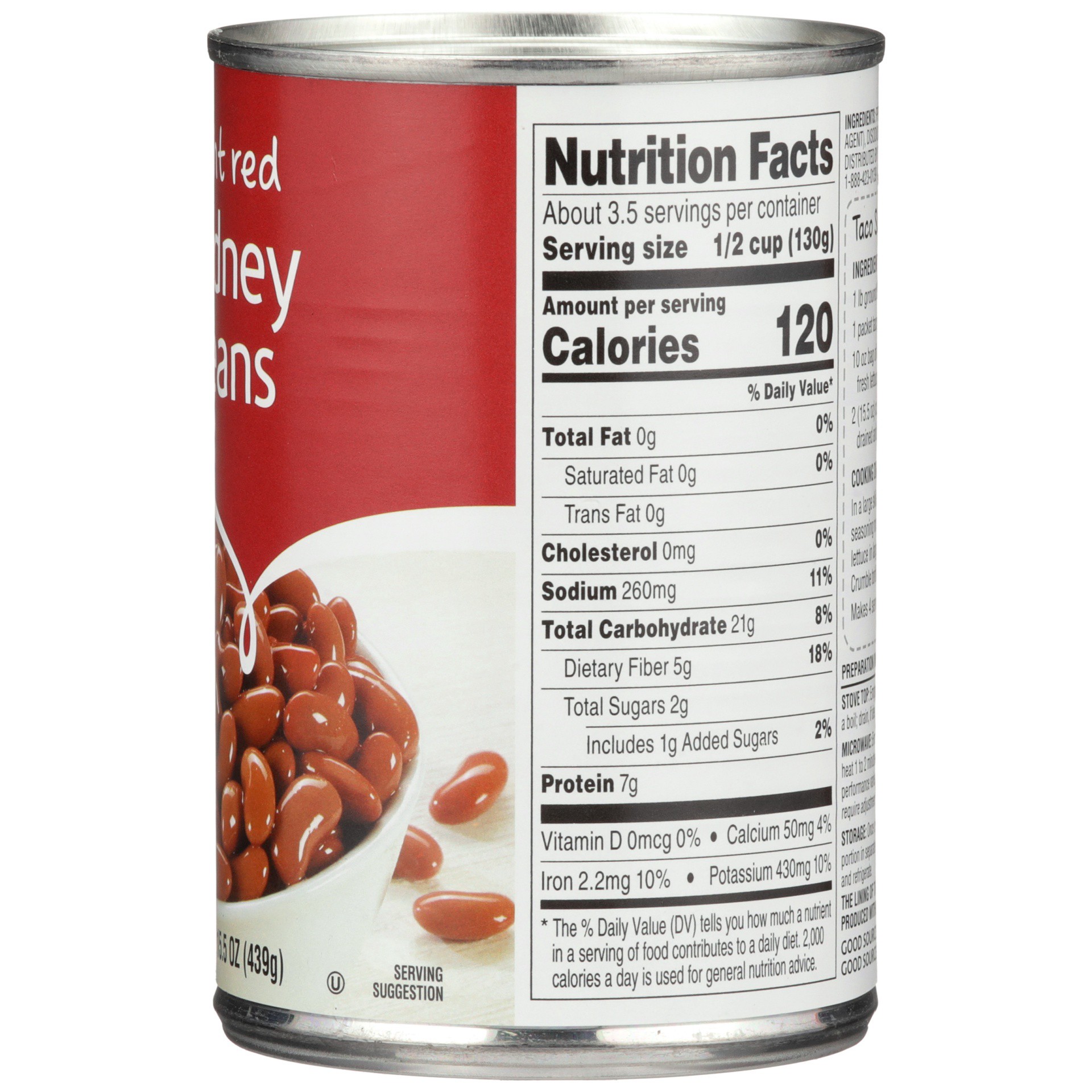 slide 6 of 6, Food Club Light Red Kidney Beans, 15.5 oz