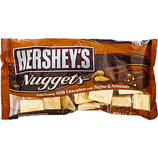 slide 7 of 18, Hershey's Nuggets Milk Chocolate With Toffee & Almonds, 12 oz