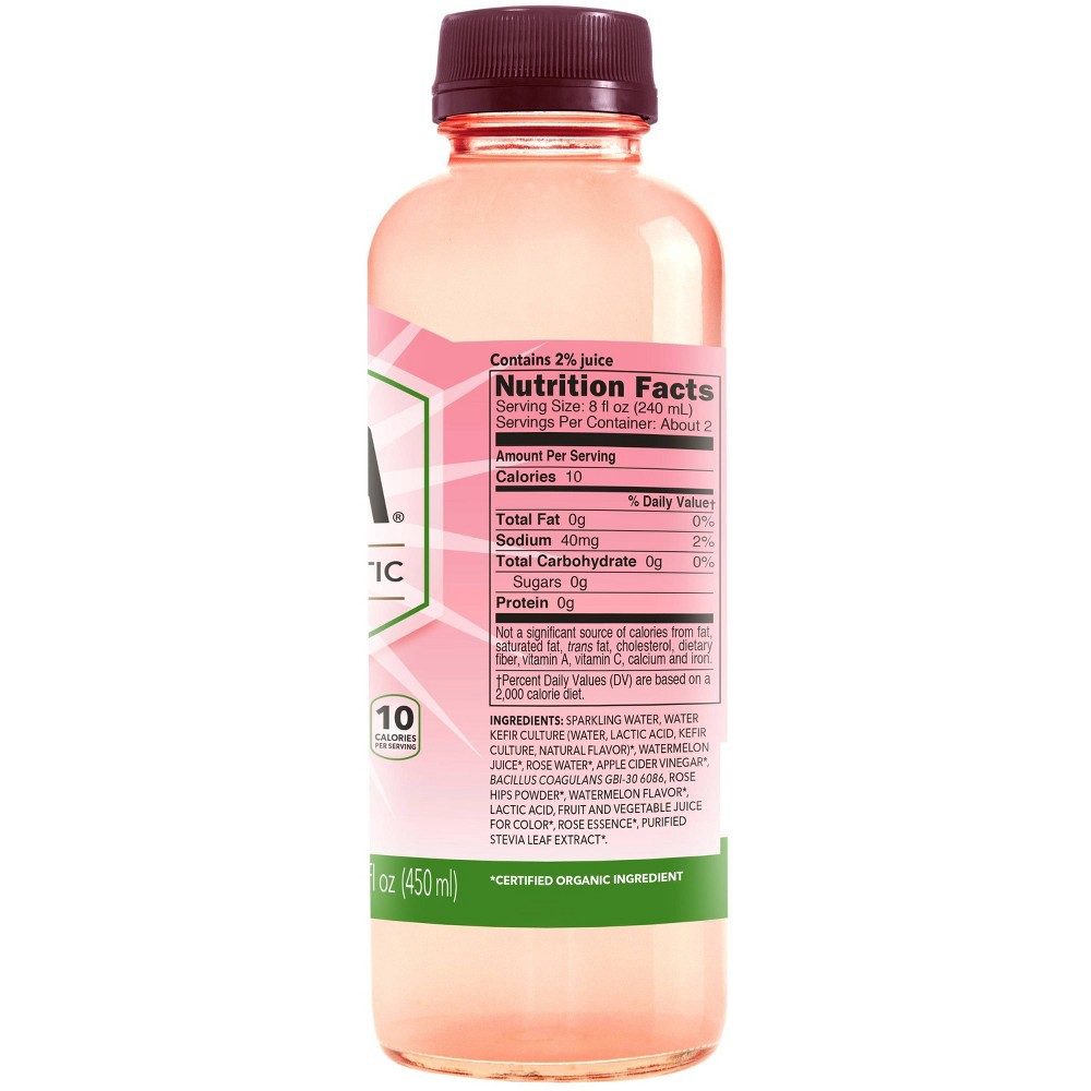 slide 3 of 4, Kevita Sparkling Probtc Watermeln Rose, 15.2 fl oz