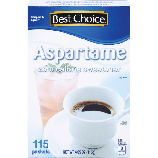 slide 1 of 1, Best Choice Aspartame Zero Calorie Sweetener, 115 ct