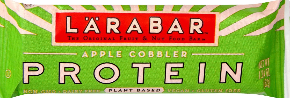 slide 4 of 7, LÄRABAR Gluten Free Apple Cobbler Protein Bar 1.84 oz, 1.84 oz