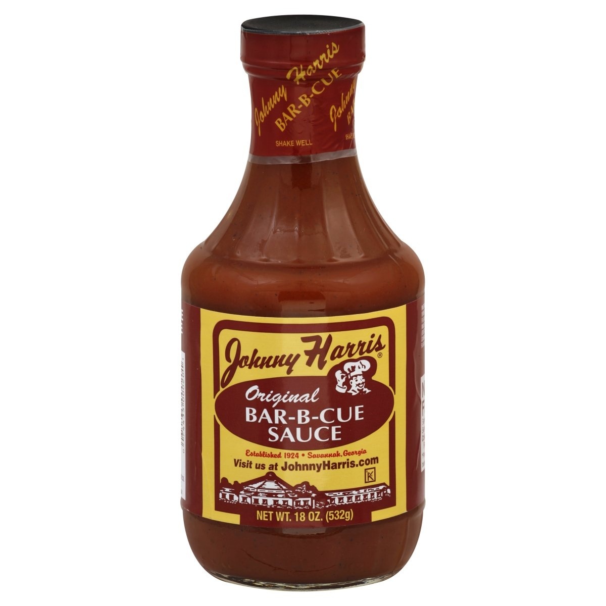 slide 1 of 1, Johnny Harris Original Bar-B-Cue Sauce, 18 oz