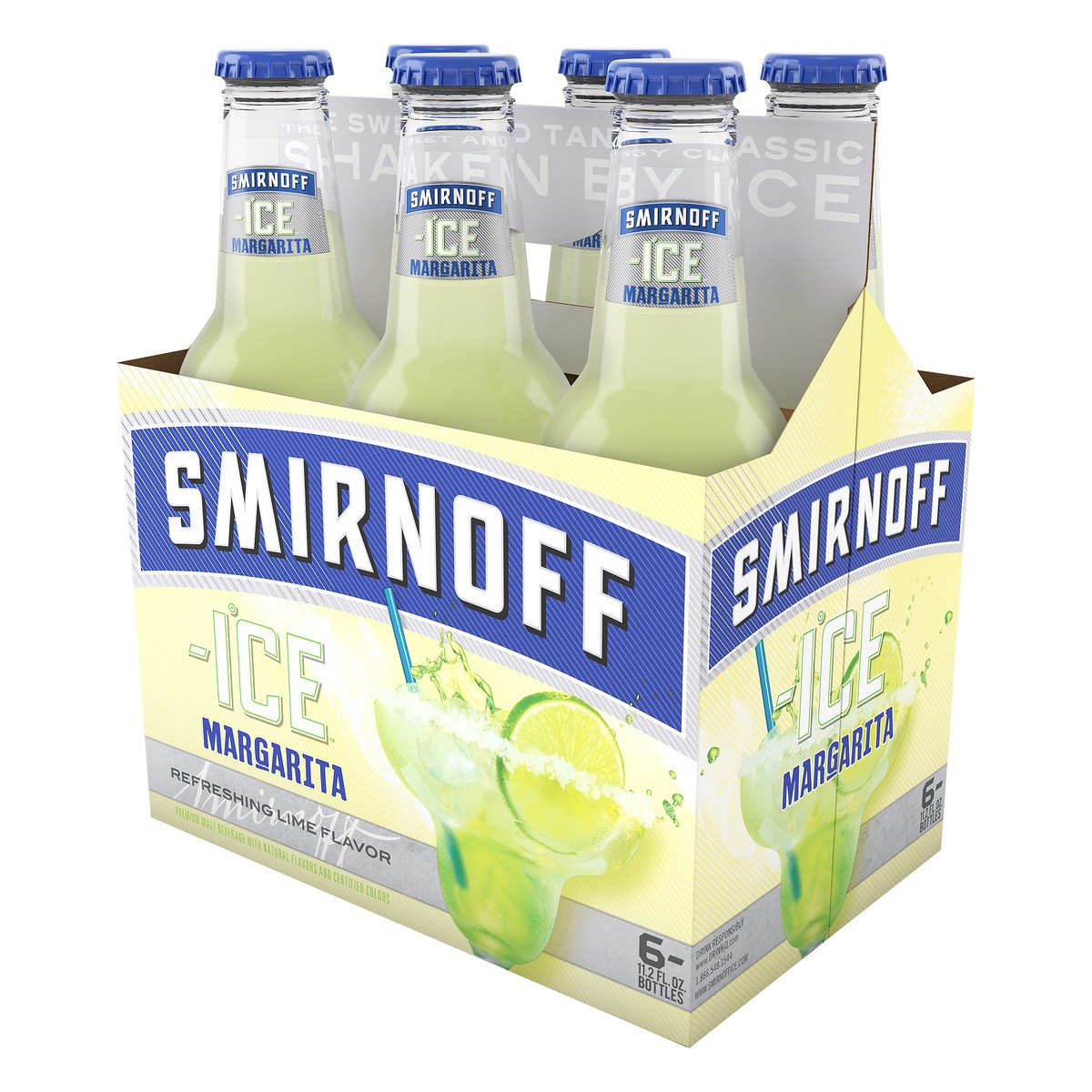 slide 2 of 4, Smirnoff Ice Margarita Beer 6 ea, 11.2 fl oz