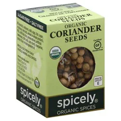 Spicely Organic Spices Organic Spices Coriander 0.3 oz