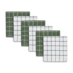 F&S Utility Solid Plaid DC 6pk Green