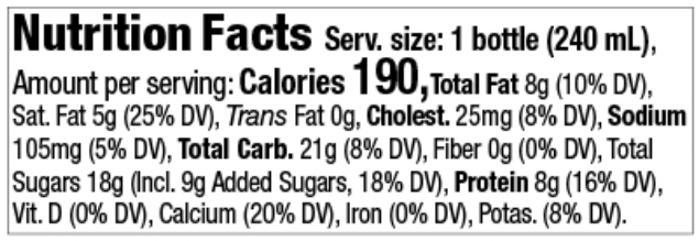 slide 3 of 3, Siggi's Probiotic Whole Milk Strawberry Drinkable Yogurt 8 oz, 8 oz