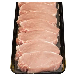 True Goodness Pork Loin Chop, Regular Cut, Boneless, Meat/Seafood Dept. Counter