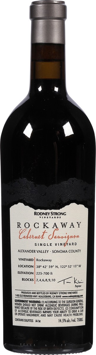 slide 3 of 9, Rockaway Sonoma County Alexander Valley Cabernet Sauvignon 750 ml, 750 ml
