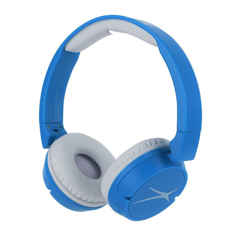 slide 3 of 10, Altec Lansing Kid Safe 3-in-1 Bluetooth Wireless Headphones - Blueberry Blue, 1 ct