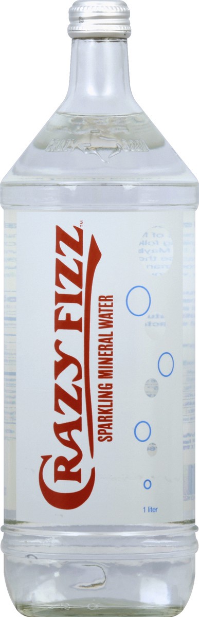 slide 4 of 4, Crazy Fizz Mineral Water - 1 l, 1 liter