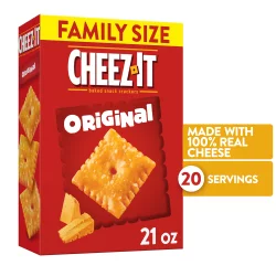 Cheez-It Cheese Crackers, Baked Snack Crackers, Office and Kids Snacks, Original