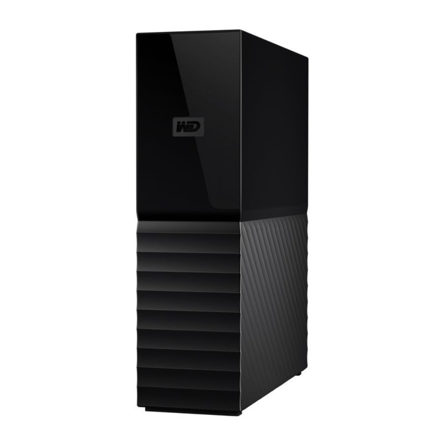 slide 5 of 9, Western Digital My Book 8Tb External Hard Drive, Wdbbgb0080Hbk-Nesn, Black, 1 ct