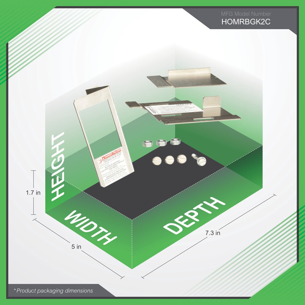 slide 4 of 4, Square D 1-in Panel cover, 1 ct