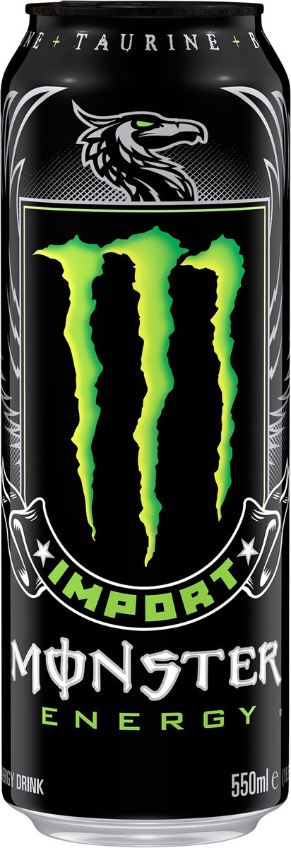 slide 2 of 2, Monster Energy Import Energy Drink 18.6 fl oz, 18.6 fl oz