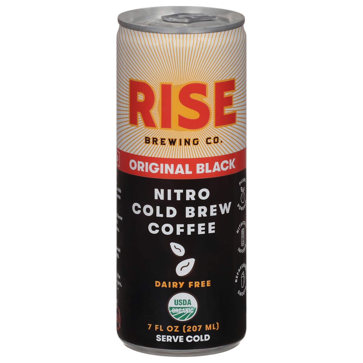 slide 1 of 17, RISE Brewing Co. RISE Nitro Cold Brew Coffee - Original Black, 7 fl oz