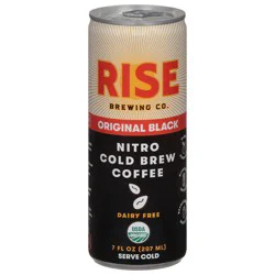 RISE Brewing Co. RISE Nitro Cold Brew Coffee - Original Black