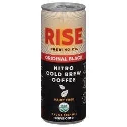 RISE Brewing Co. RISE Nitro Cold Brew Coffee - Original Black
