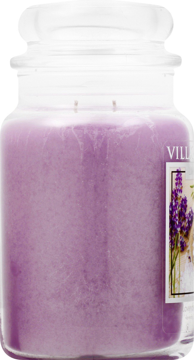 slide 2 of 9, Village Candle Limited Edition Lavender Sea Salt Scented Jar Candle, 21.25 oz