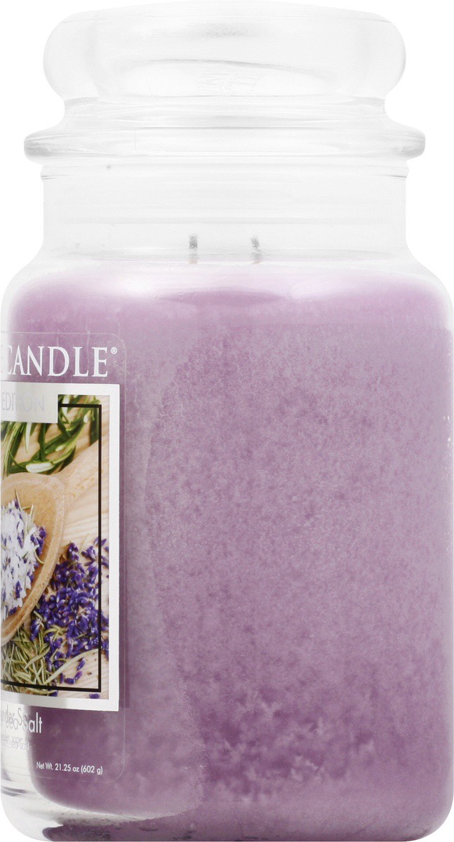 slide 3 of 9, Village Candle Limited Edition Lavender Sea Salt Scented Jar Candle, 21.25 oz
