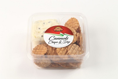 slide 1 of 1, CANNOLI FACTORY Cannoli Chips & Dips, 12 oz